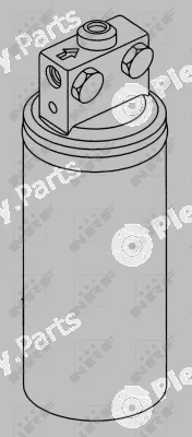 NRF 33130 — Dryer, air conditioning EASY FIT
