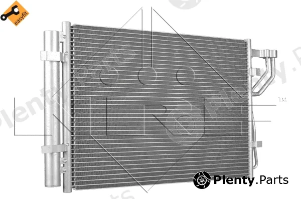 NRF 350013 — Condenser, air conditioning EASY FIT