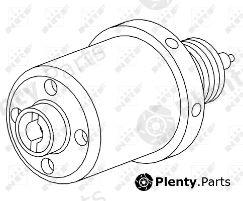 NRF 38380 — Control Valve, air conditioning compressor