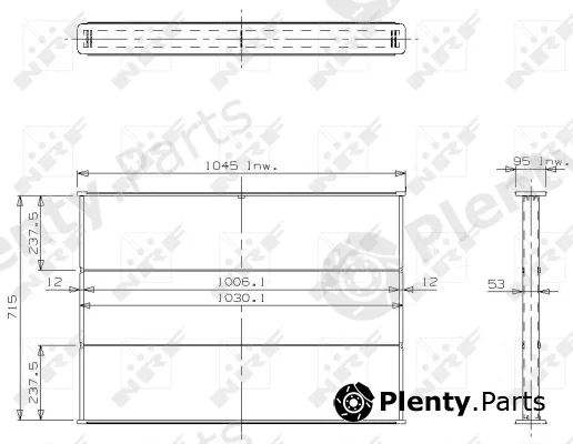 NRF 14790 — Core, radiator