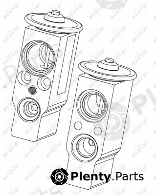 NRF 38378 — Expansion Valve, air conditioning