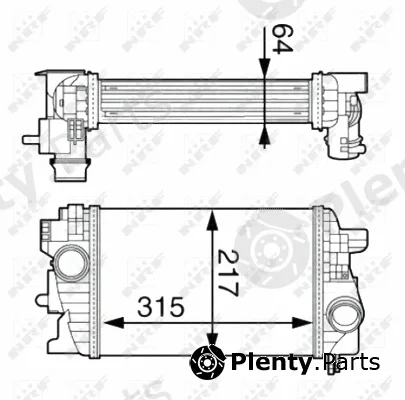 NRF 30534 — Charge Air Cooler