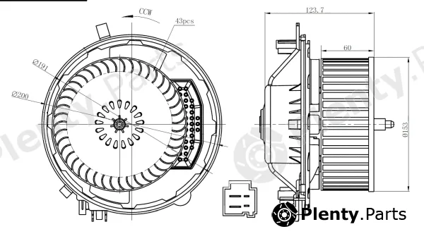 NRF 34283 — Interior Blower