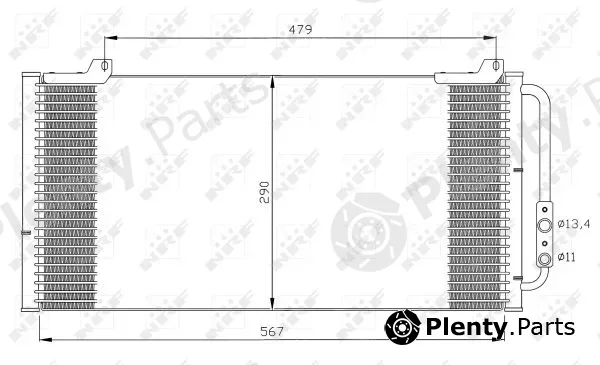 NRF 35346 — Condenser, air conditioning