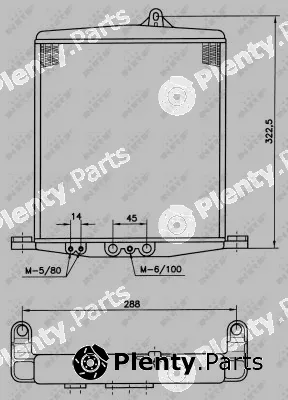 NRF 31059 — Oil Cooler, automatic transmission