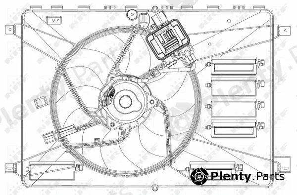 NRF 47627 — Fan, engine cooling