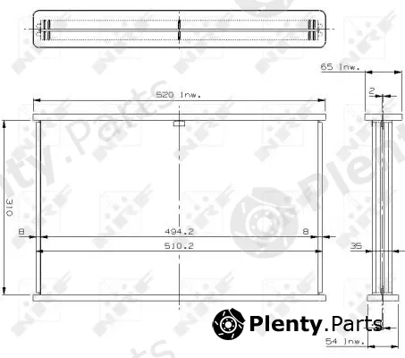 NRF 17401 — Core, radiator