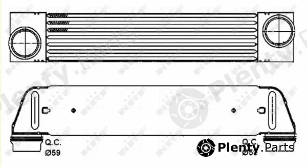 NRF 30317 — Charge Air Cooler