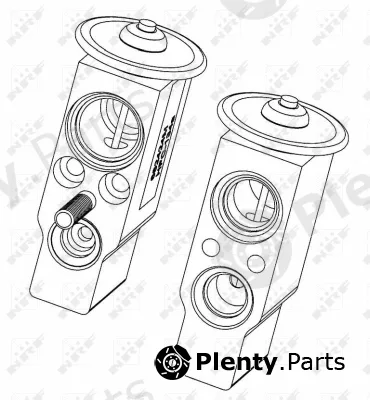 NRF 38406 — Expansion Valve, air conditioning