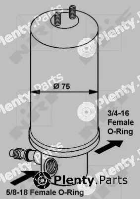 NRF 33061 — Dryer, air conditioning EASY FIT