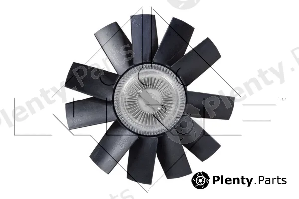 NRF 49563 — Clutch, radiator fan FULL KIT