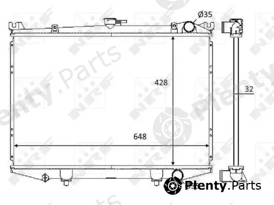 NRF 59114 — Radiator, engine cooling