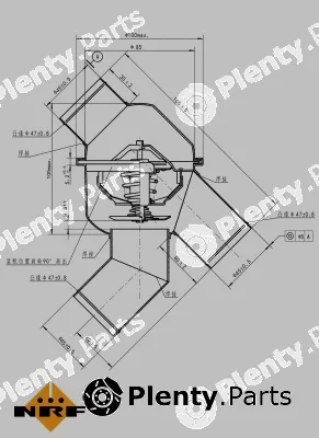 NRF 725172 — Thermostat, coolant