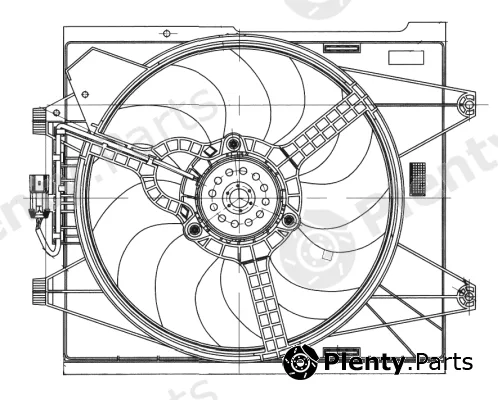 NRF 47655 — Fan, engine cooling