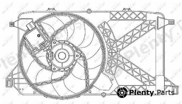 NRF 47264 — Fan, engine cooling