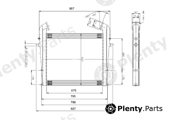 NRF 309001 — Charge Air Cooler