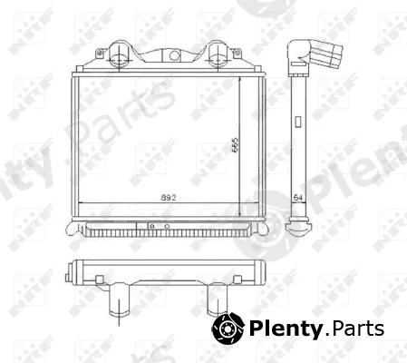 NRF 30203 — Charge Air Cooler