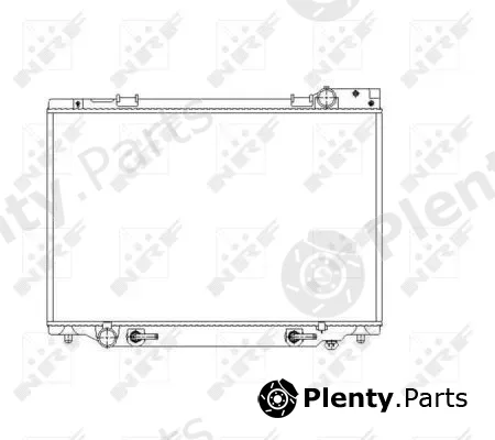NRF 53539 — Radiator, engine cooling