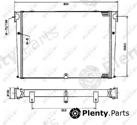 NRF 309345 — Charge Air Cooler