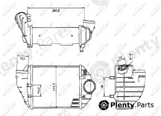 NRF 30133 — Charge Air Cooler