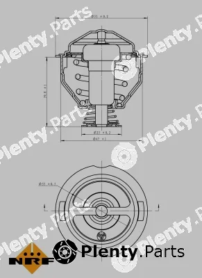 NRF 725090 — Thermostat, coolant