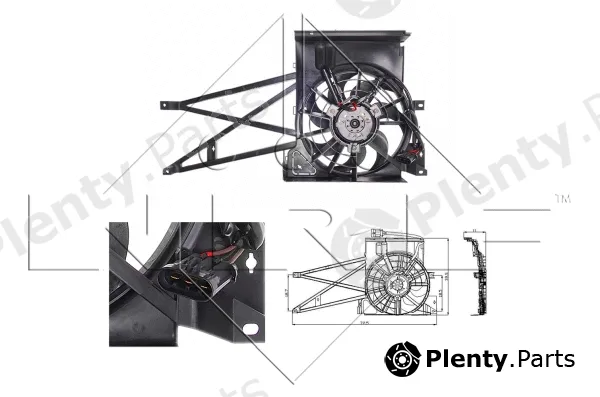 NRF 47013 — Fan, engine cooling