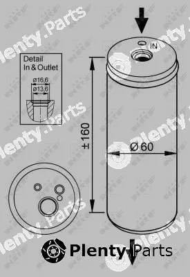 NRF 33296 — Dryer, air conditioning