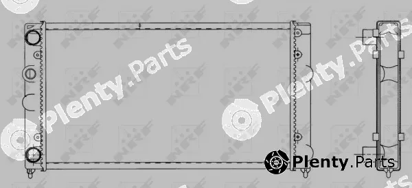 NRF 519501 — Radiator, engine cooling
