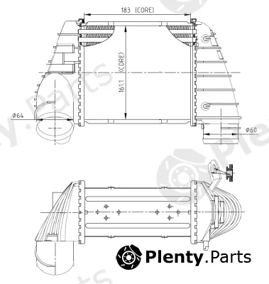 NRF 309040 — Charge Air Cooler