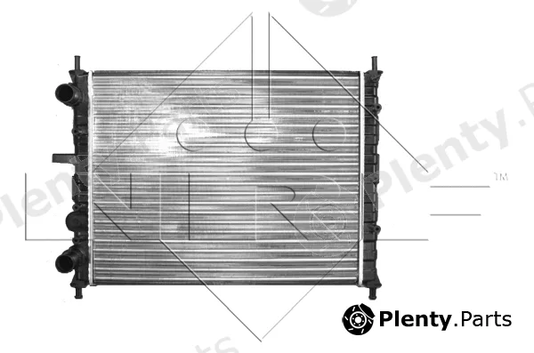 NRF 58017 — Radiator, engine cooling