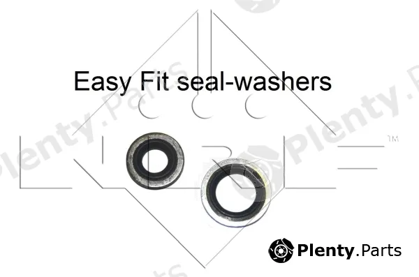 NRF 350338 — Condenser, air conditioning EASY FIT