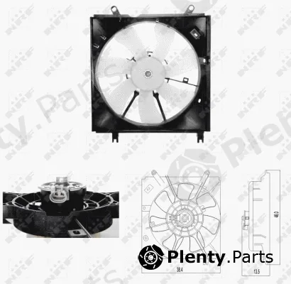 NRF 47696 — Fan, engine cooling