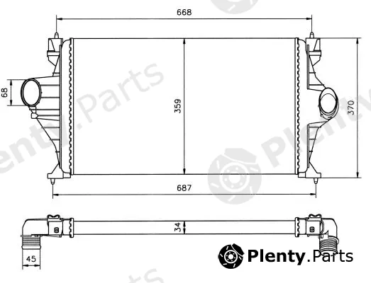 NRF 30802 — Charge Air Cooler
