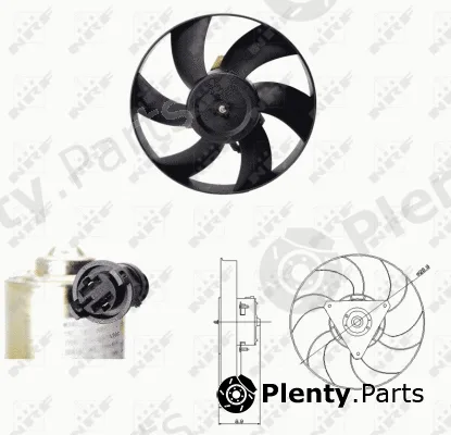 NRF 47692 — Fan, engine cooling