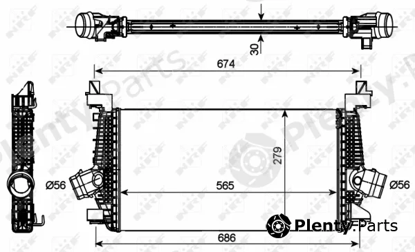 NRF 30269 — Charge Air Cooler