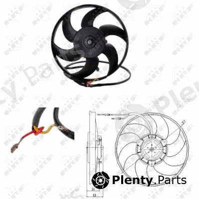 NRF 47691 — Fan, engine cooling