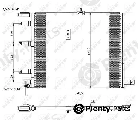 NRF 35212 — Condenser, air conditioning