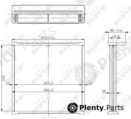 NRF 17104 — Core, radiator