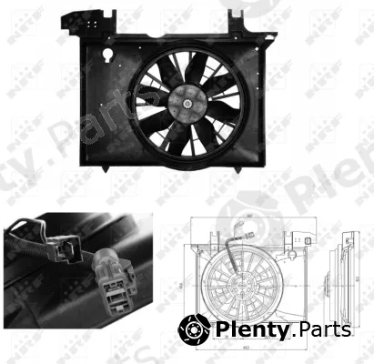 NRF 47703 — Fan, engine cooling