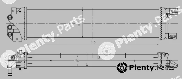 NRF 550026 — Radiator, engine cooling