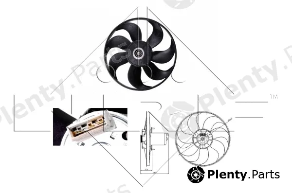 NRF 47404 — Fan, engine cooling