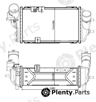 NRF 309063 — Charge Air Cooler