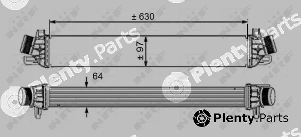 NRF 30540 — Charge Air Cooler