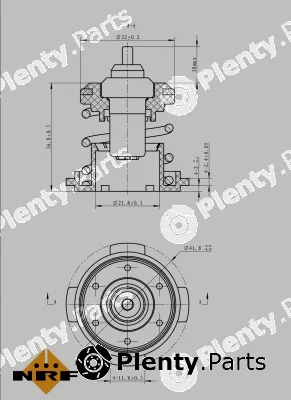 NRF 725225 — Thermostat, coolant