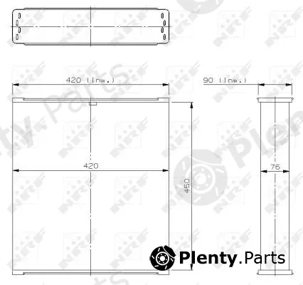 NRF 790 — Core, radiator