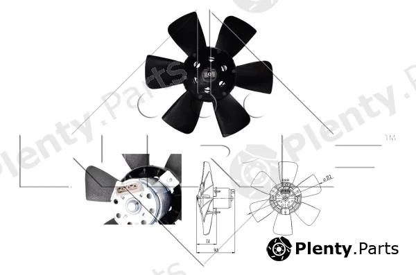 NRF 47390 — Fan, engine cooling