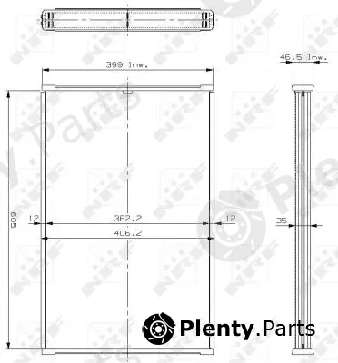 NRF 17111 — Core, radiator
