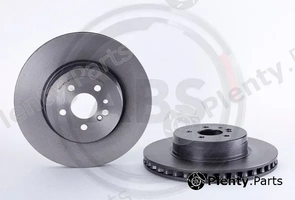 A.B.S. 09.B287.41 — Brake Disc BREMBO COATED DISC LINE