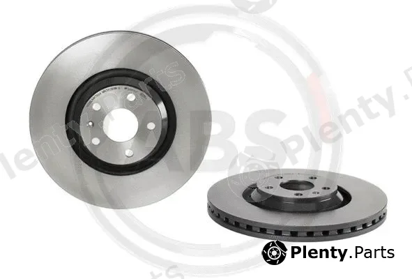 A.B.S. 09.B038.11 — Brake Disc BREMBO COATED DISC LINE