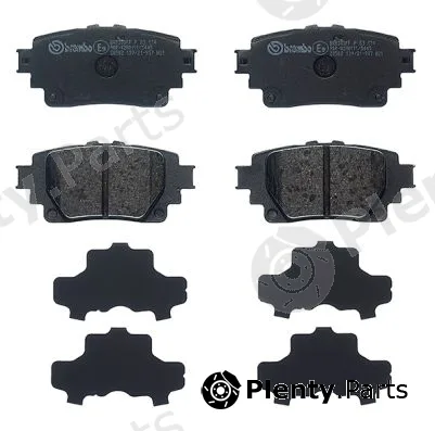 A.B.S. P83174 — Brake Pad Set, disc brake BREMBO